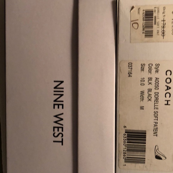 Patent leather Coach wedges - Picture 4 of 4